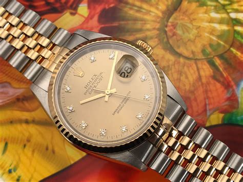 18k two tonme rolex oyster perpertual datejust|Rolex Oyster Perpetual Datejust precio.